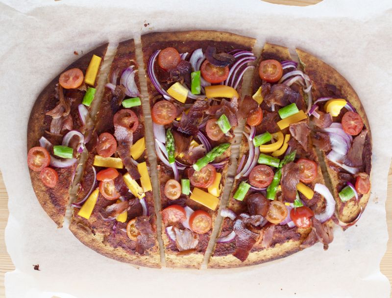 Plantain pizza